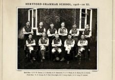 Hertford Grammar School, 1928 - 1st XI.