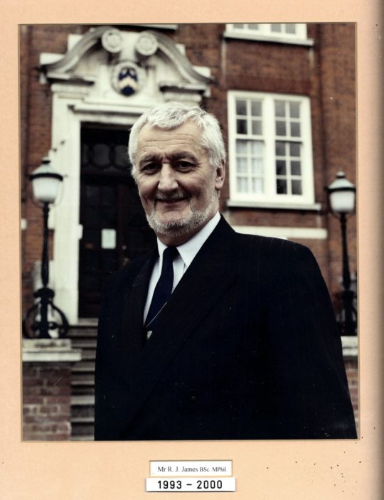 Mr. R.J. James B.Sc, M.Phil 1993 - 2000 | Richard Hale School Archive