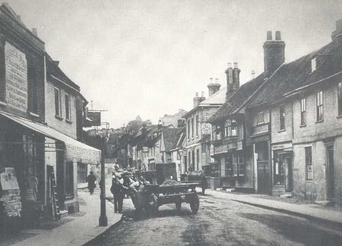 Baldock Street - looking north towards Watton Road | Hertfordshire Archives and Local Studies