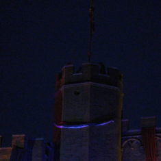 Lighting Hertford Castle's Beacon