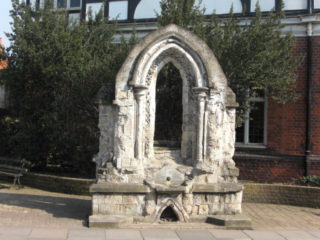 The remains of St. Mary the Less
