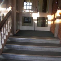 Top section of main staircase