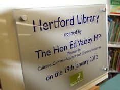 Opening of the New Hertford Library, 19th January 2012