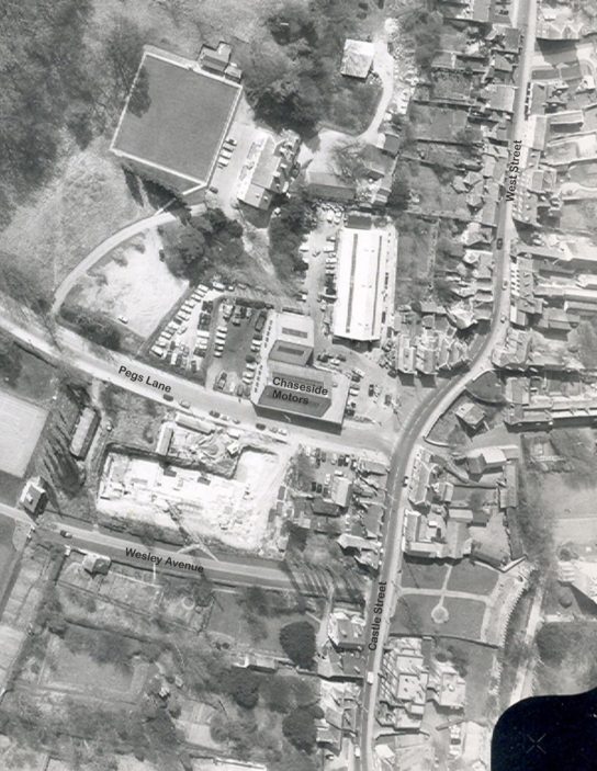 Aerial Photograph of Junction | (c) HALS