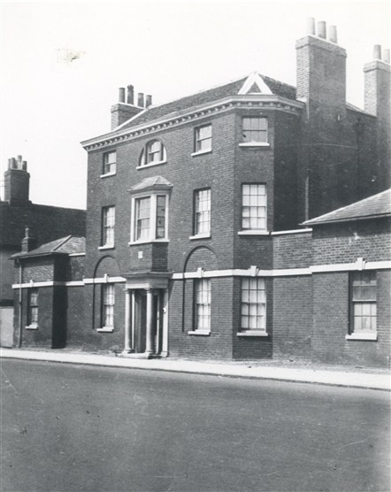 The old Brewery House in 1928 | Hertfordshire Archives and Local Studies